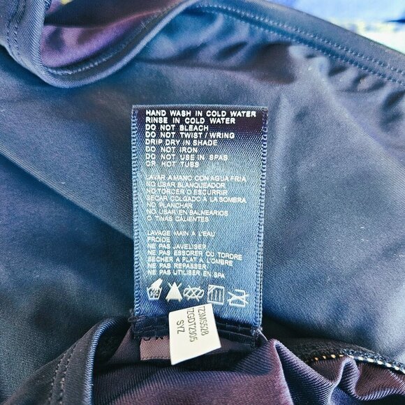 NWT Tommy Hilfiger Colorblocked One-Piece Swimsuit - XL - Picture 7 of 11